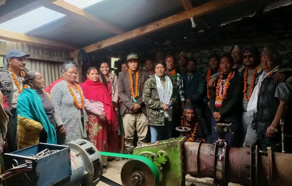 लुलाङमा ३ महिनापछि बल्यो बिजुली